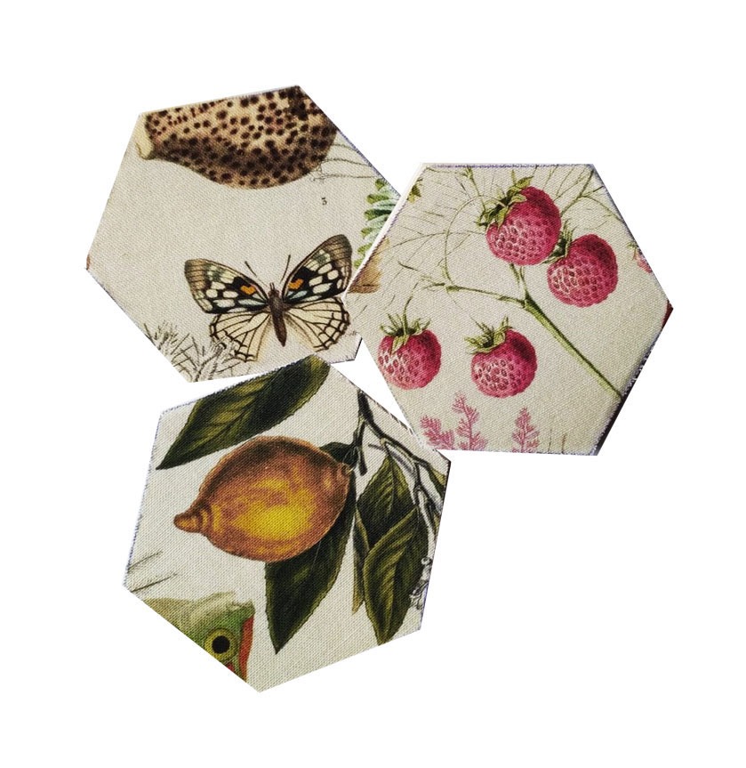 Set Sottobicchiere esagonale