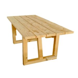 Linea 3R: Tavolo in legno